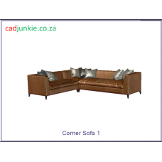 Lounge: Corner Sofa 1