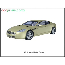 3D Vehicles :Aston Martin Rapide 2011