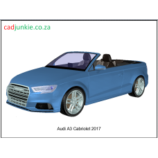 3D Vehicle : Audi A3 Cabriolet 2017